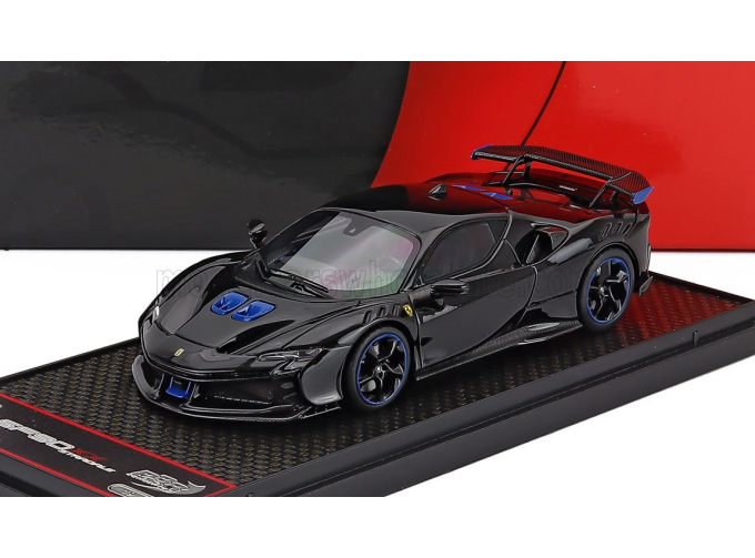 FERRARI Sf90 Xx Stradale (2024), Nero Ds - Black Light Blue