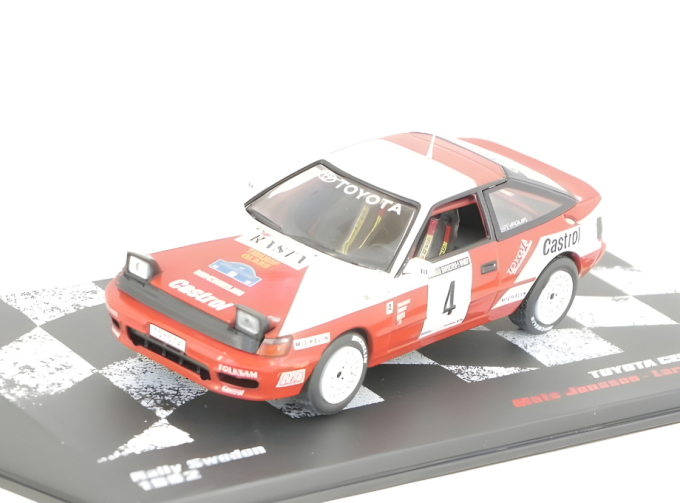 TOYOTA celica GT-4 Rallye de Suède 1992, Vainqueurs de Rallye