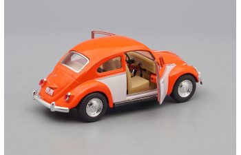 VOLKSWAGEN Classical Beetle (1967), orange / white