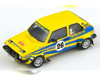 VOLKSWAGEN Golf GTI n.26 5th Monte Carlo Rally P.Eklund - H.Sylvan (1980), yellow