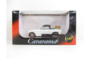 MGB Convertible, white / black