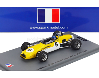 BRABHAM F3  Bt28 N 6 Winner Acif 1970 Mike Beuttler, Yellow White