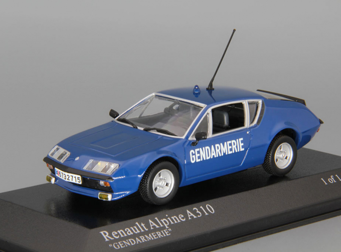 RENAULT Alpine A310 Gendarmerie (1976), blue