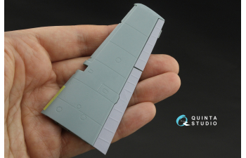 3D Декаль Рулевые поверхности для Bf 109E (Dragon)