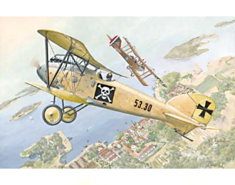 Сборная модель Julius Arigi Albatros D.III Oeffag s.53.2