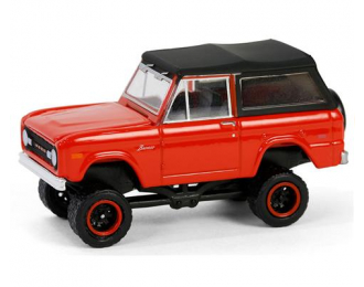 FORD Bronco 4x4 с тентом (1969), Poppy Red