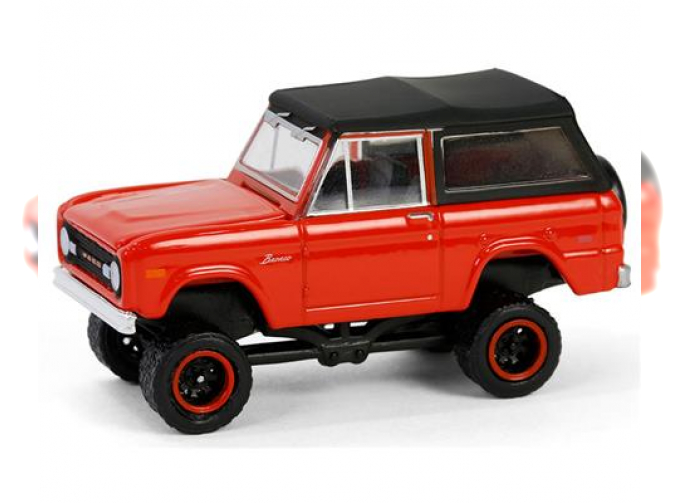 FORD Bronco 4x4 с тентом (1969), Poppy Red