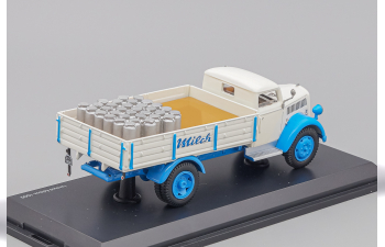 OPEL Blitz S 3t Milchhof (1950), white / blue