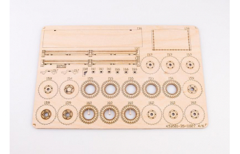 Сборная модель Камский грузовик 53501 бортовой с тентом
