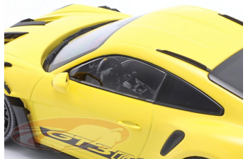 PORSCHE 911 (992) GT3 RS (2023), yellow with black rims & decor