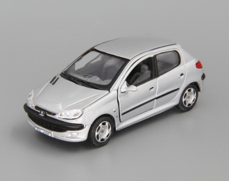 PEUGEOT 206 (откр.двери), silver