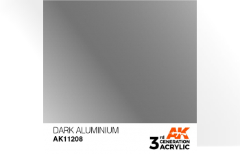 Краска акриловая 3rd Generation Dark Aluminium 17ml