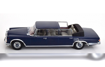 MERCEDES-BENZ 600 LWB W100 Landaulet (1964), dark blue