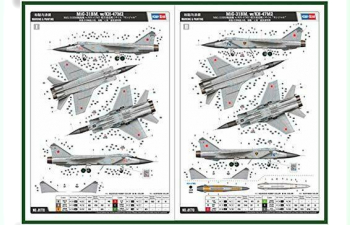 Сборная модель Самолёт M-31BM. w/KH-47M2