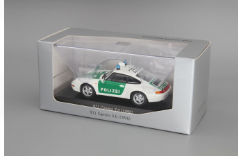 Набор моделей полицейских автомобилей Porsche History Collection Police Cars Blanc