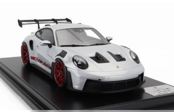 Porsche 911 (992) GT3 RS (2022), ice grey metallic / pyro red