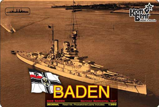 Сборная модель 3535ПК Баден Линкор