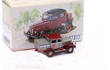 HANOMAG Truck (2009), silver/red