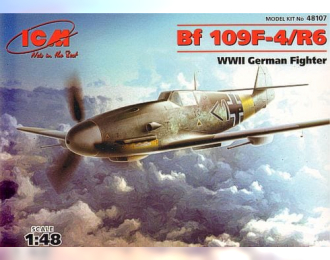 Сборная модель Немецкий истребитель Bf 109F-4/R6