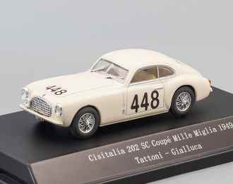 CISITALIA 202 SC Coupe Mille Miglia Tattoni-Gialluca #448 (1949), beige