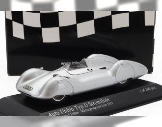 AUTO UNION F1 Type D Stromlinie №0 Nurburgring (1938) H.P.Muller, Silver