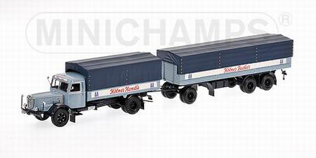 BUSSING 8000S13 Pritschenzug «Koelner Zucker», silver