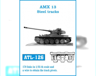 Atl-35-126  Amx 13 Steel tracks