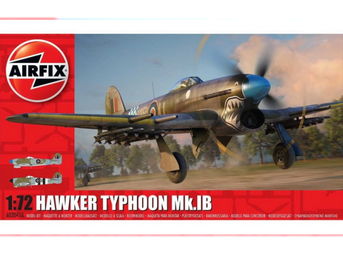 Сборная модель Самолет Hawker Typhoon Ib