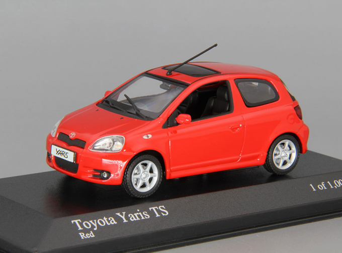 TOYOTA Yaris TS (2001), red