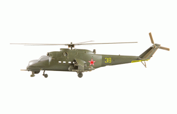 Сборная модель Советский ударный вертолет Ми-24В