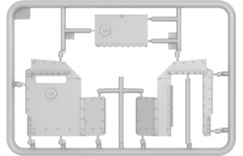 Сборная модель Austin Armoured Car 3rd Series: German, Austro-Hungarian, Finnish Service. Interior Kit