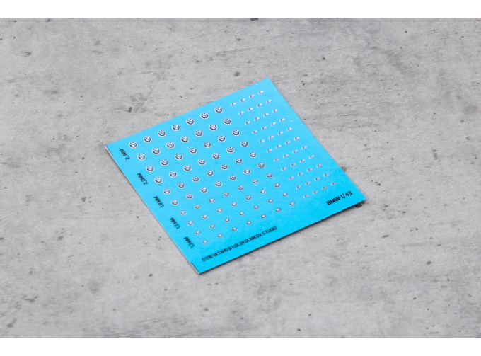 Декаль Шильдик капота BMW