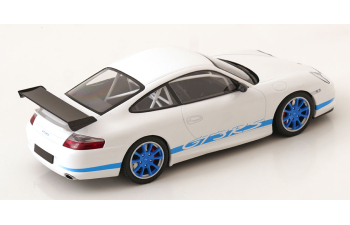 PORSCHE 911 (996) GT3 RS (2002), white blue