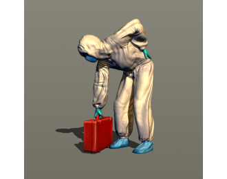 Фигурка медик 5, окрашенная