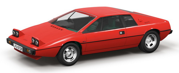 LOTUS Esprit S1 Chassis 0100G the First Production Esprit 1976 Red