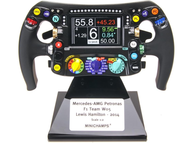 Steering Wheel MERCEDES-BENZ AMG F1 W05 Hybrid Petronas F1 Team W05-Lewis Hamilton (2014)