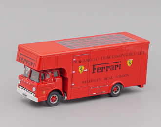 (Уценка!) FORD C-Type Truck F1 Ferrari Car Transporter Uk Maranello Concessionaries Ltd, red
