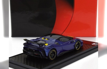 FERRARI Sf90 Xx Stradale (2024), Blu Tour De France - Blue Black Yellow