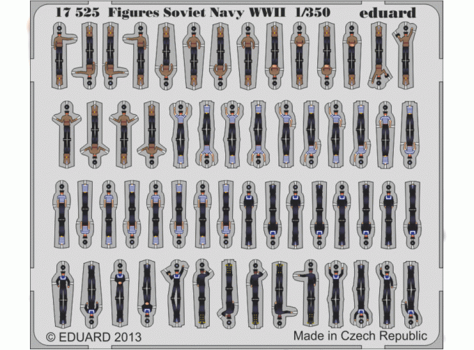 Figures Soviet Navy WWII S.A. 3D