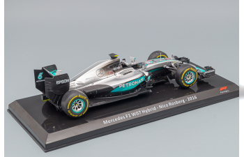 MERCEDES-BENZ F1 W07 Hybrid #6 "Mercedes AMG Petronas F1" Nico Rosberg победитель Abu Dhabi GP Чемпион мира (2016)