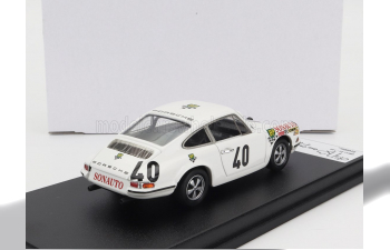 PORSCHE 911s Coupe Team Auguste Veuillet N40 2nd Gt Class 24h Le Mans (1969) G.Chasseuil - C.ballot Lena, White