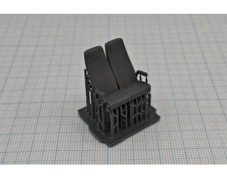 Сиденья пассажирские мягкие для автобусов, пара (тип 2)