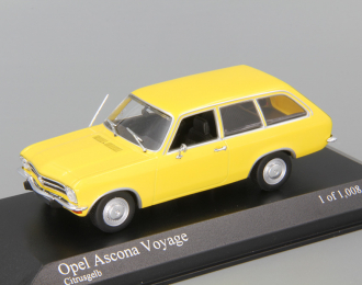 OPEL Ascona Voyage (1970), yellow