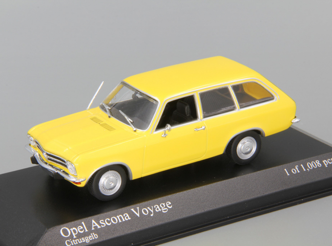 OPEL Ascona Voyage (1970), yellow