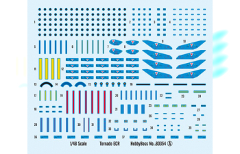Сборная модель Самолёт Tornado ECR