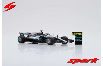 Mercedes-AMG Petronas Motorsports #44 Mexican GP 2018 L. Hamilton Formula One Driver Champion