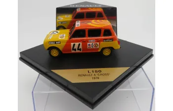 RENAULT 4 Cross №44 (1978), yellow/orange