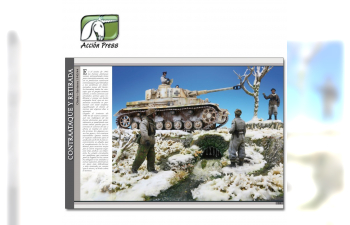 Журнал "LANDSCAPES OF WAR: THE GREATEST GUIDE - DIORAMAS VOL. 1ENGLISH" ("ландшафты войны" на английском языке)