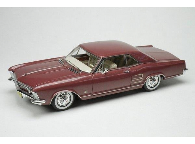 BUICK Riviera 1963 Burgundy Poly