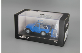 TOYOTA Land Cruiser BJ40 (1980), royal blue with white top